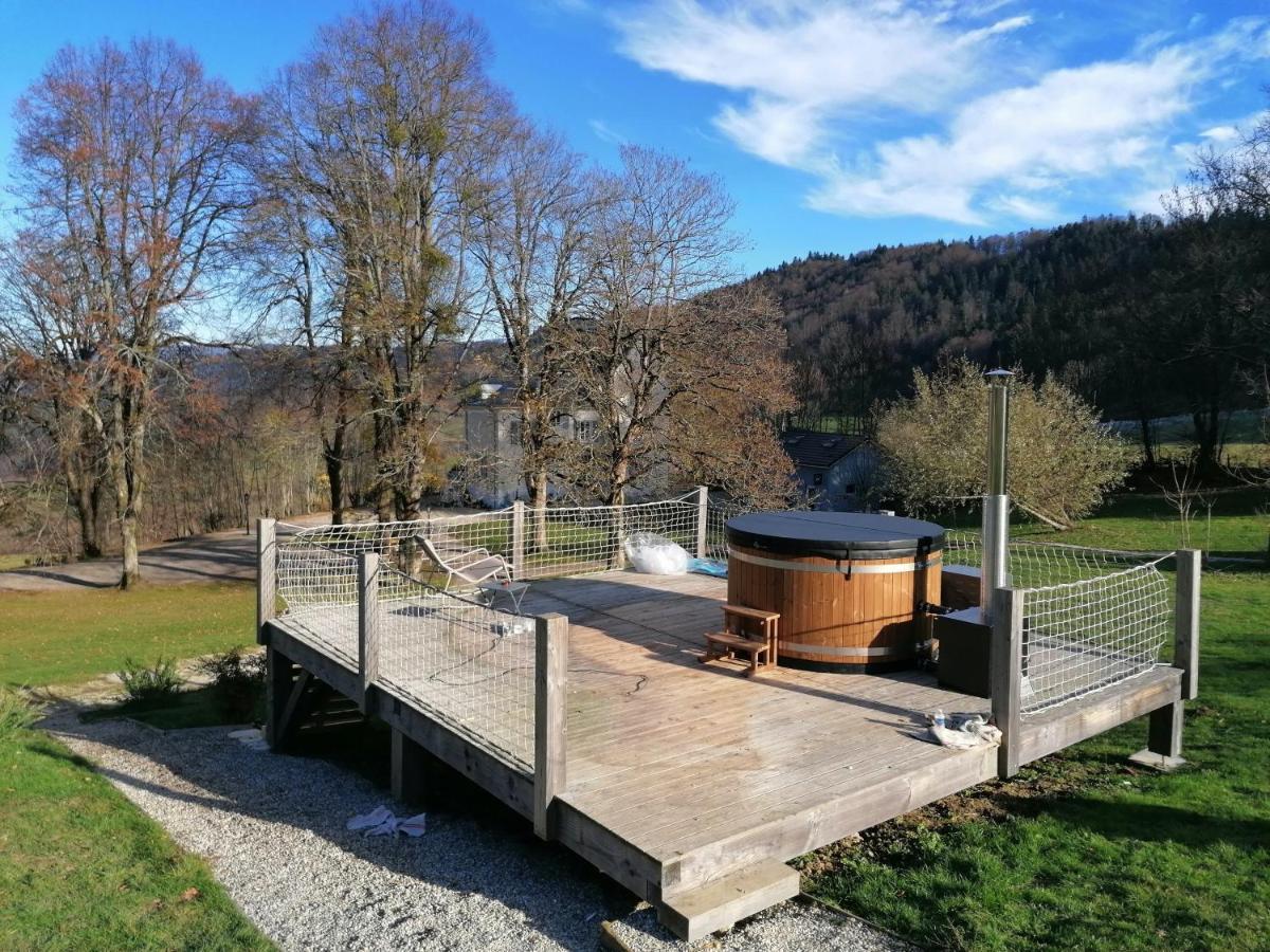 Monchateau Etoile, Hebergement Insolite Avec Spa Merlas Buitenkant foto