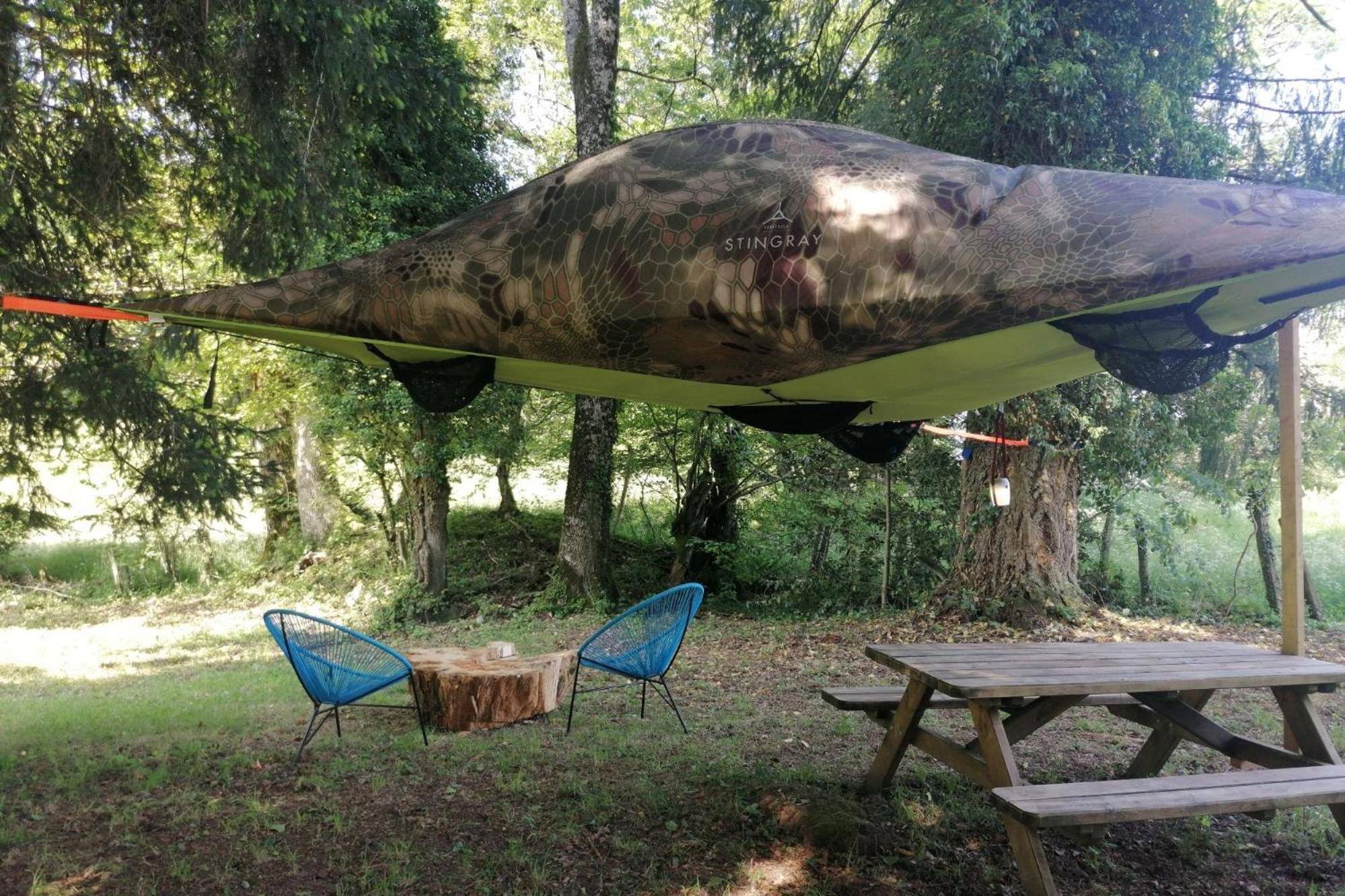 Monchateau Etoile, Hebergement Insolite Avec Spa Merlas Buitenkant foto