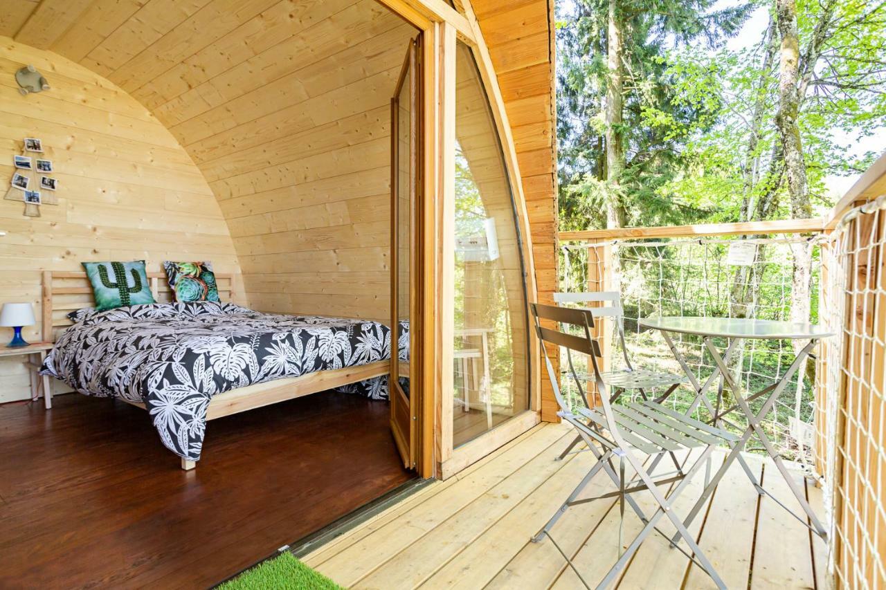 Monchateau Etoile, Hebergement Insolite Avec Spa Merlas Buitenkant foto