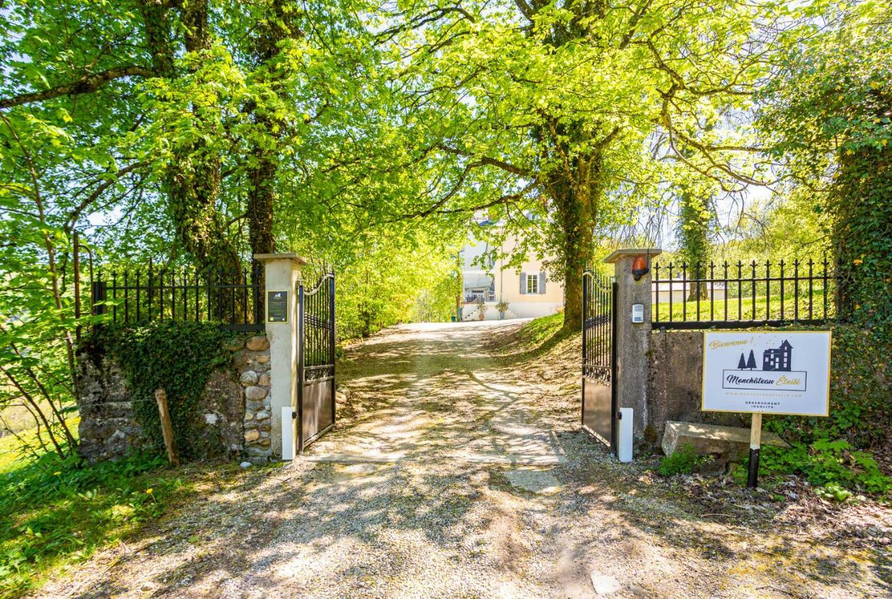 Monchateau Etoile, Hebergement Insolite Avec Spa Merlas Buitenkant foto